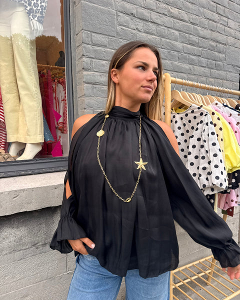 Blouse noire - CHRISTIE