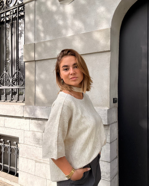 Pull beige - AVLIE