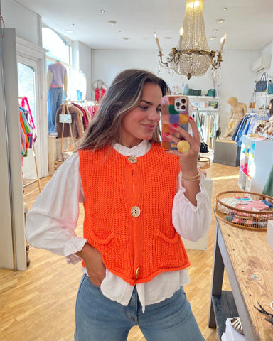 Gilet orange - TESS