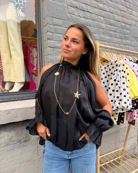 Blouse noire - CHRISTIE