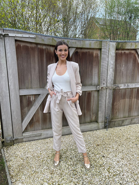Pantalon beige - SYBILLE