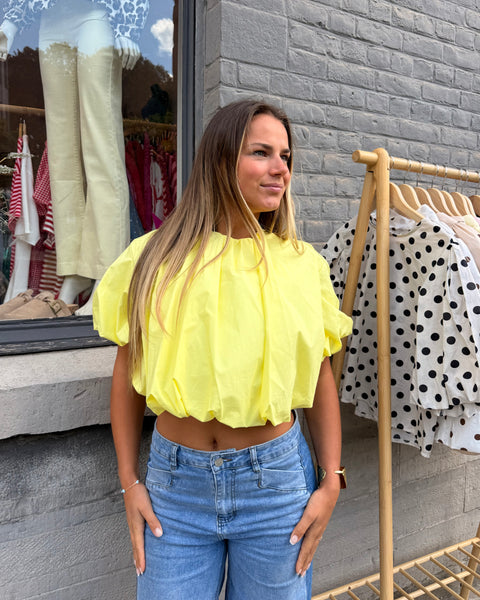 Blouse jaune - ELLA