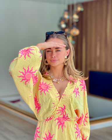 Robe jaune soleil - CASTI