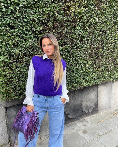 Pull mauve - DADJI