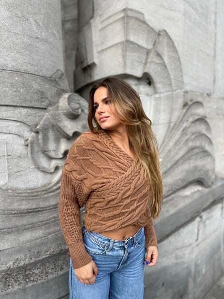 Pull torsadé - REBECCA