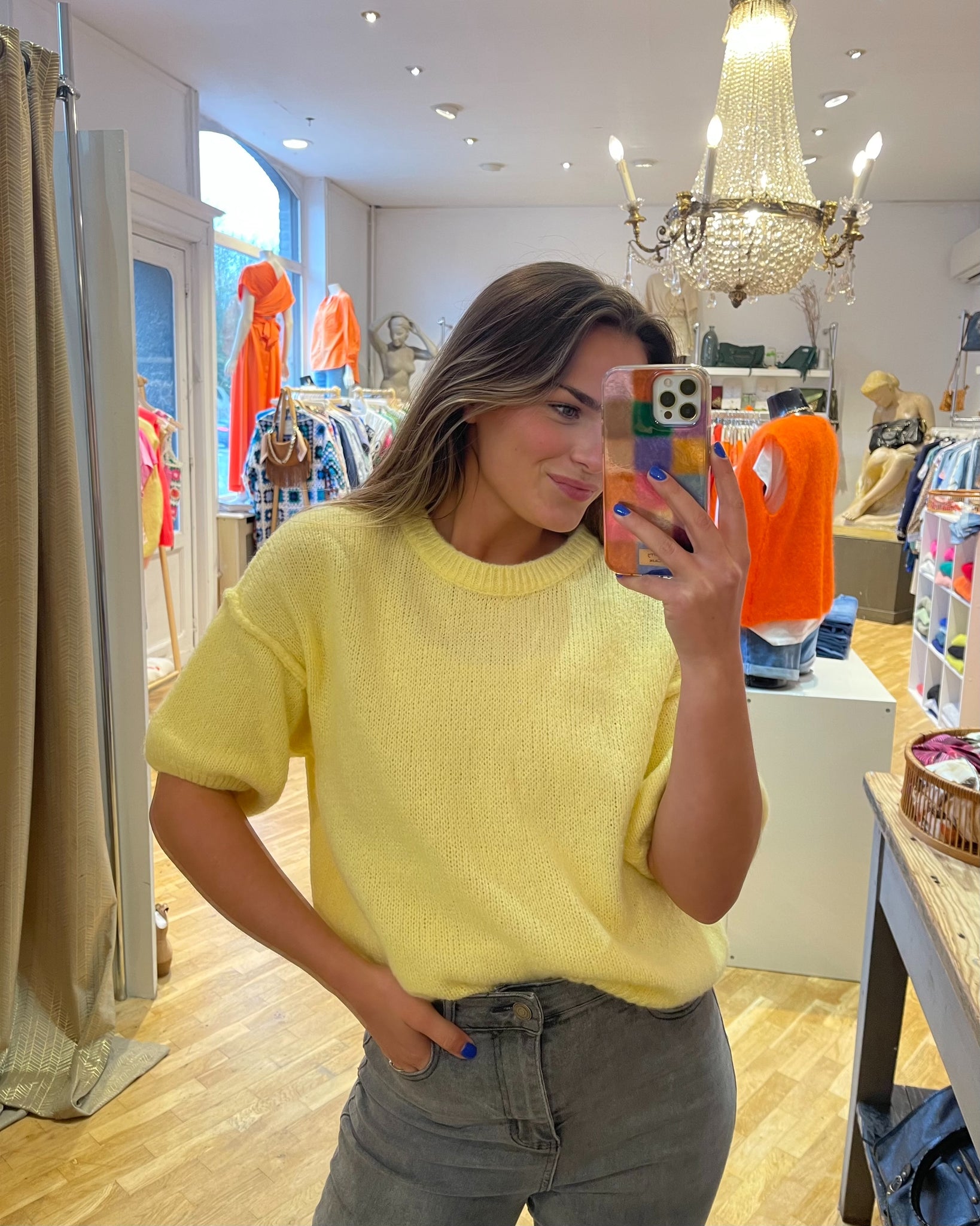 Pull jaune - JASM