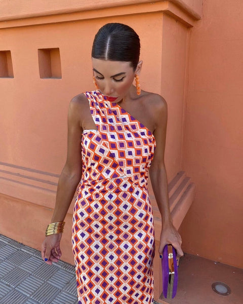 Robe orange - ARYA