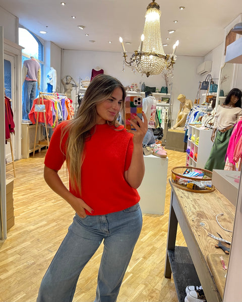 Pull rouge - JASI