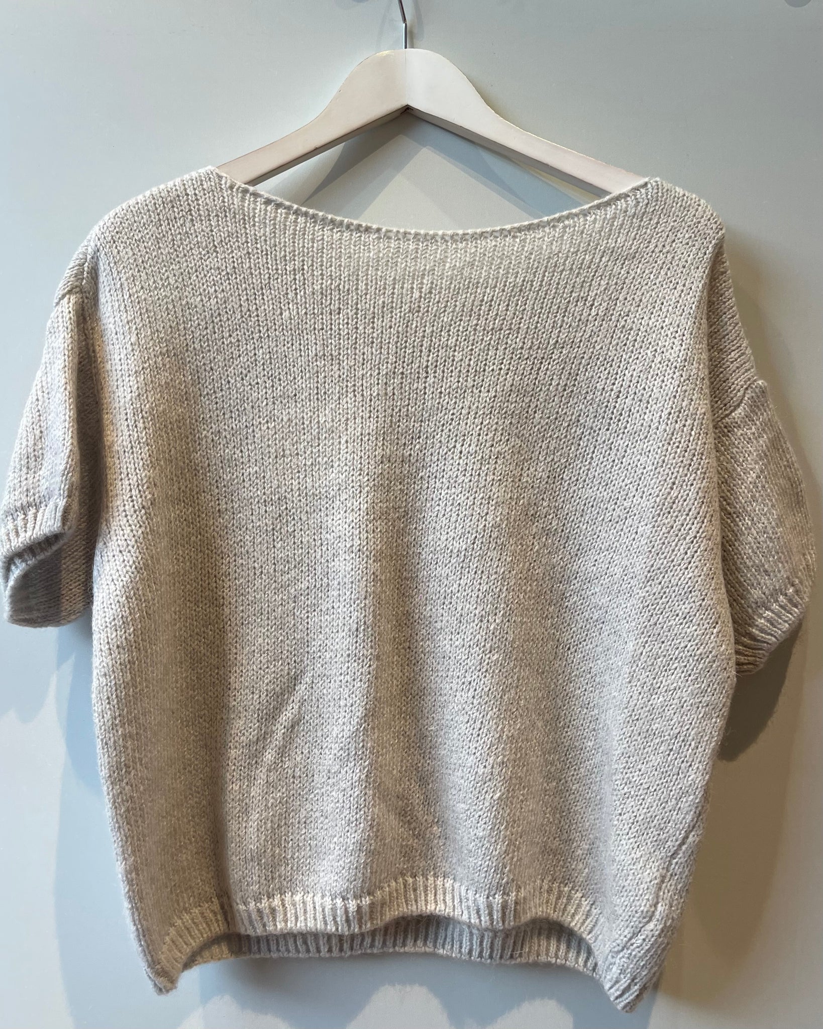 Pull manches courtes beige - RORY