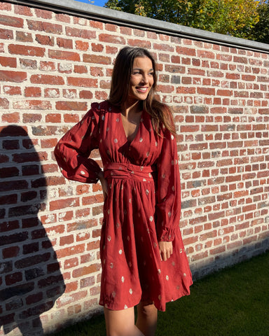 Robe terracotta - JOY