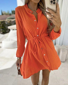 Robe orange - ZIA