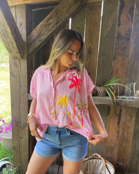 Chemisier rose - EDLMA