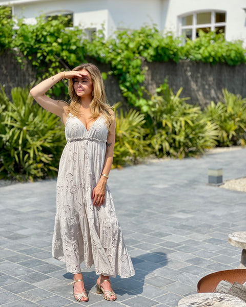 Robe beige - ISIA
