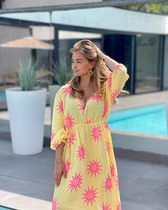 Robe jaune - SOLEIL