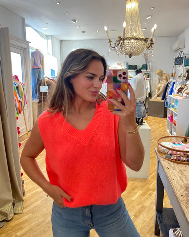Pull corail fluo - JIJI