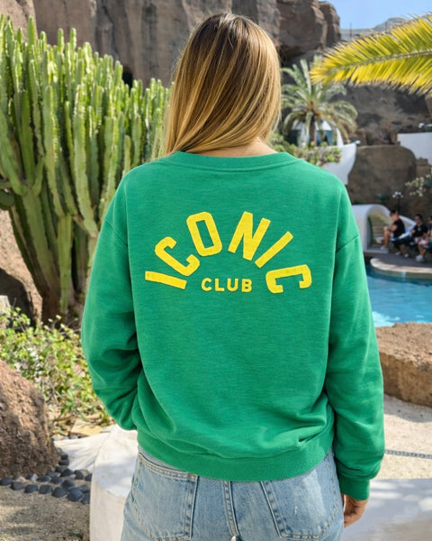 Sweat vert - ICONIC CLUB