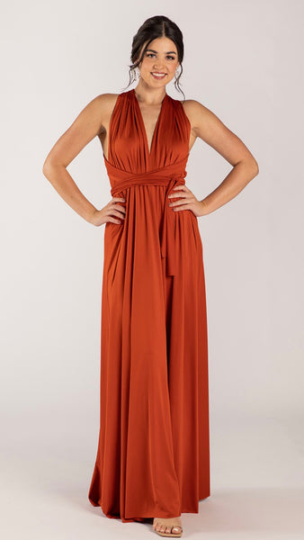 Robe terracotta multipositions - NELLE