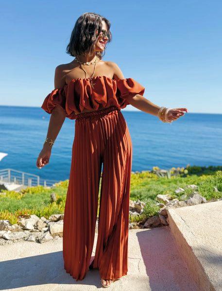 Ensemble kaisi - terracotta