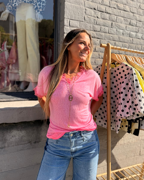T-shirt rose - CANNES