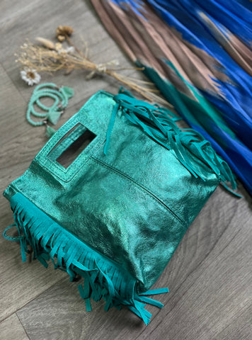 Sac bleu cyan - MAJE