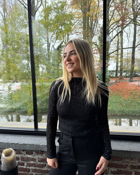 Haut dentelle noir - CHASY