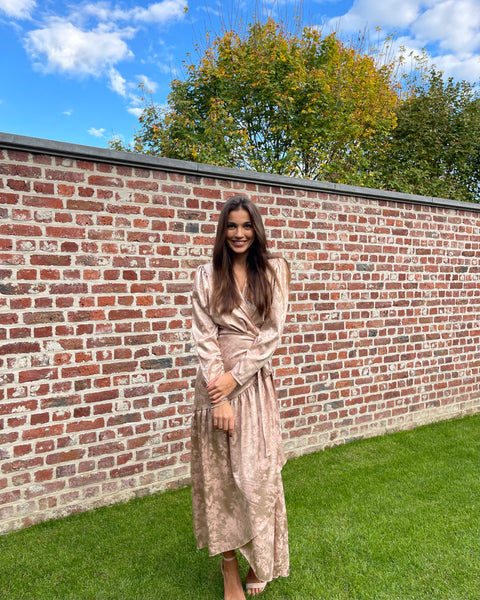 Robe beige - NORA