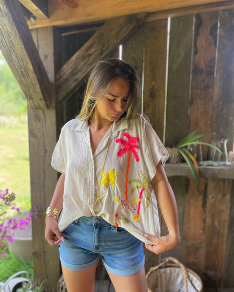 Chemisier beige - EDLMA