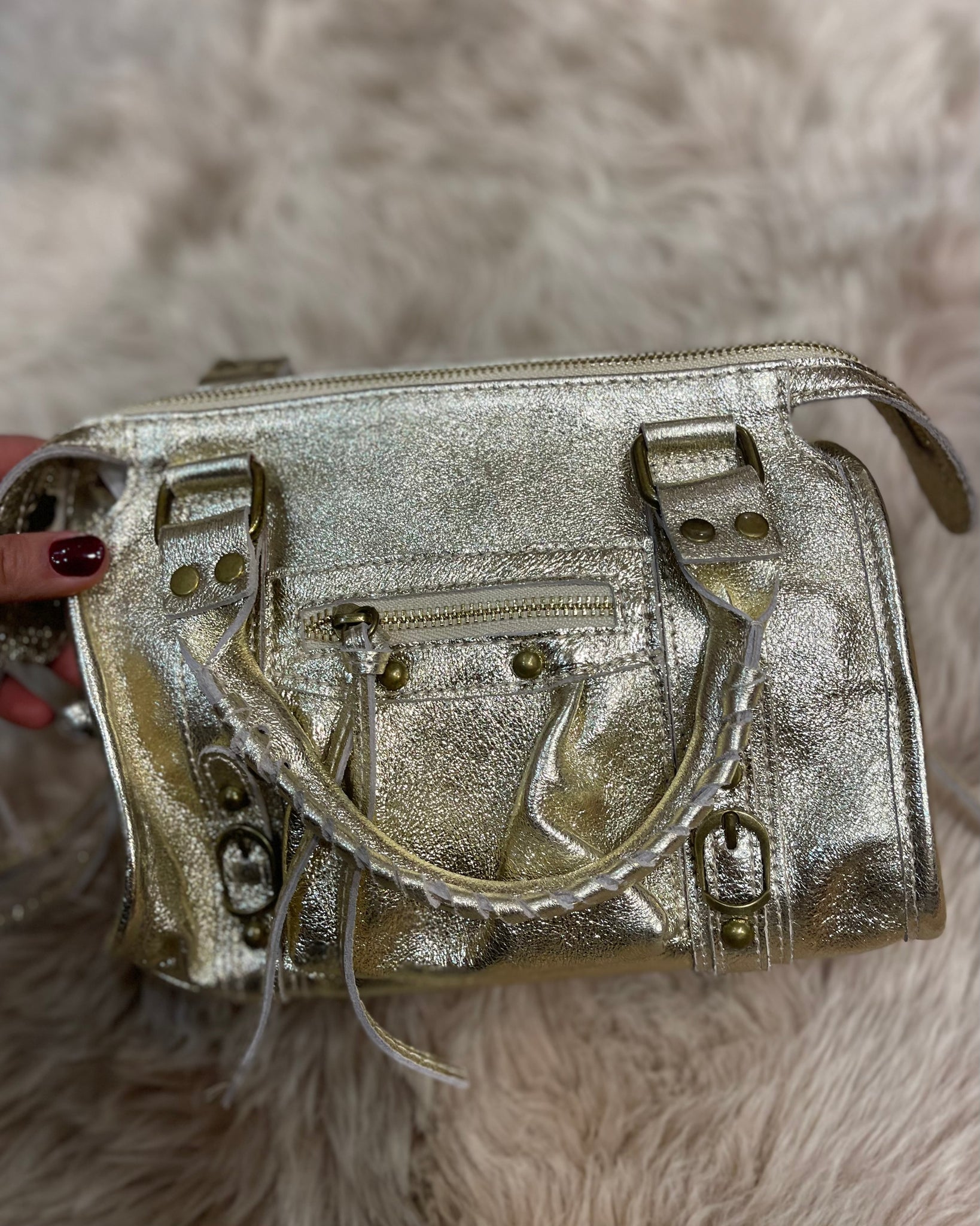 Sac mini doré - LOLITA