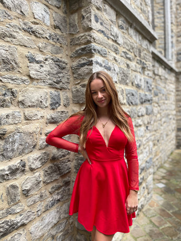 Robe rouge - DOUNIA