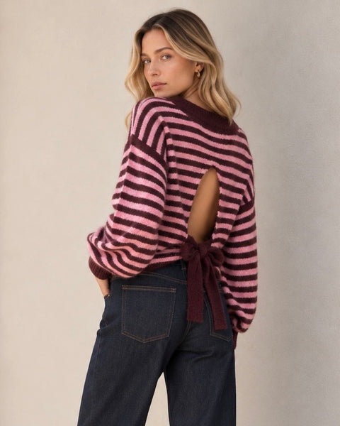 Pull bordeaux - DOLI