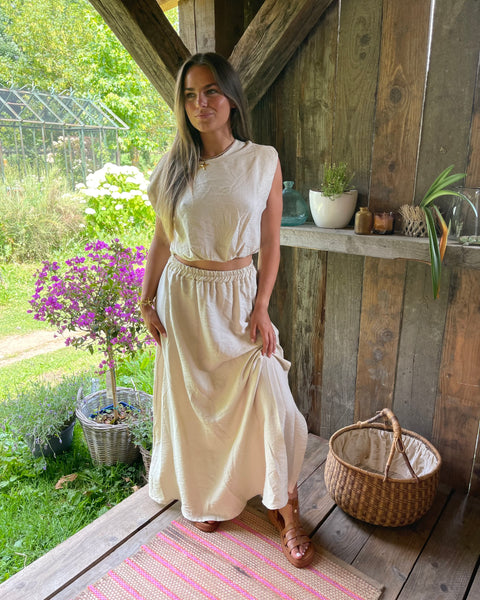 Ensemble jupe beige - JAISA