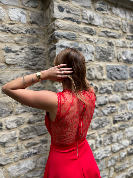 Robe rouge - ALICIA