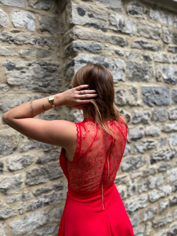 Robe rouge - ALICIA