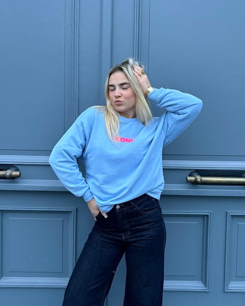 Pull bleu - ICONIC