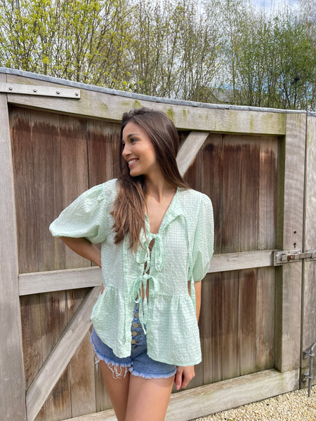 Haut vert - JOLINE