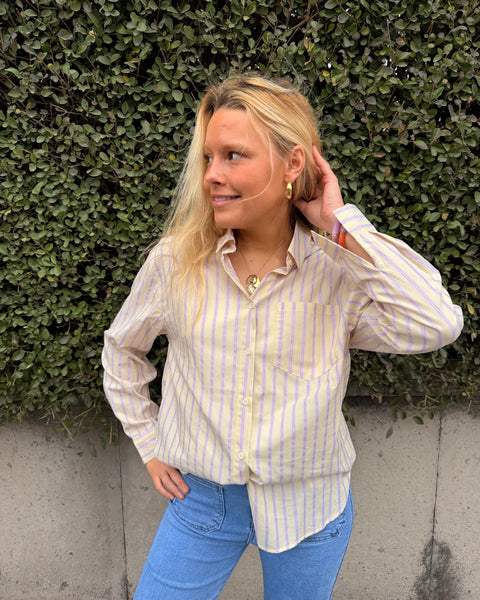 Purple/Yellow Blouse - BUNNY