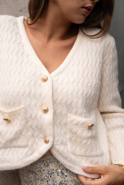 Gilet blanc - ISABELLA