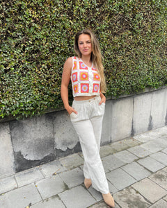 Pantalon en lin - CHRISTINE
