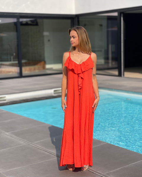 Robe orange - HAVANAIS