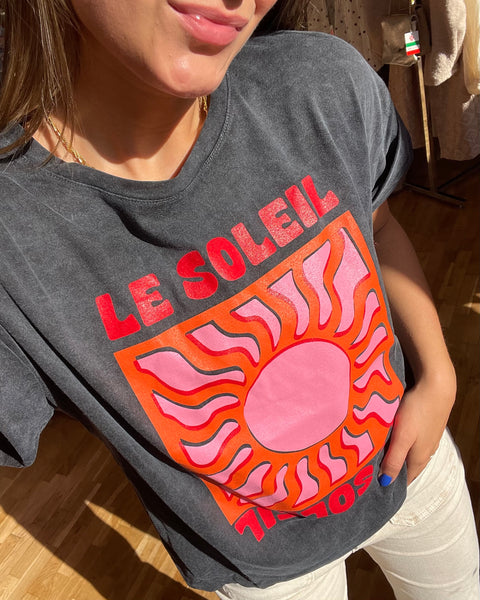 T-shirt orange - SOLEIL