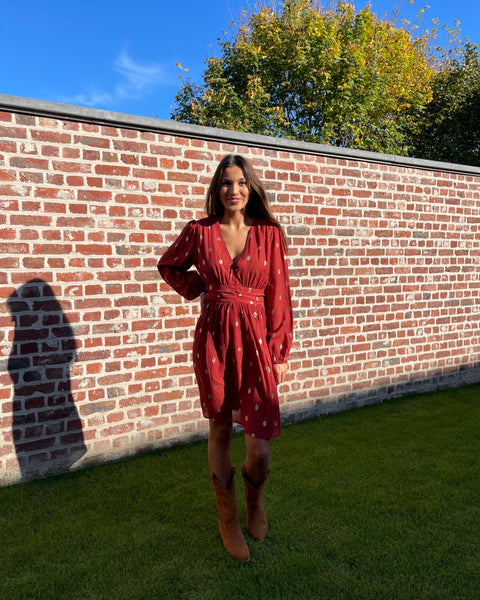 Robe terracotta - JOY