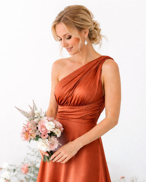 Robe terracotta multipositions - NELLE