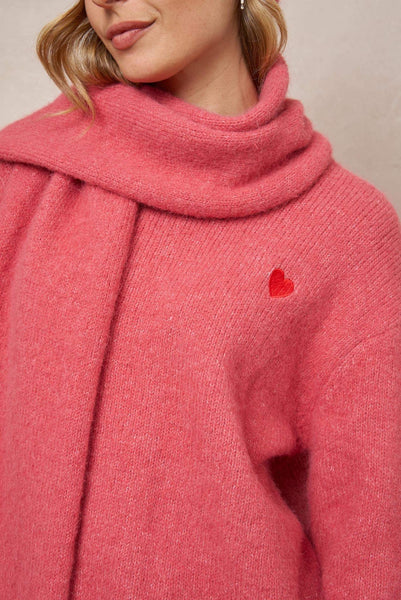 Pull rose - COEUR