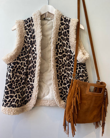 Gilet léopard - KAMIRA
