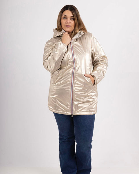 Veste grande taille doré - RORRY