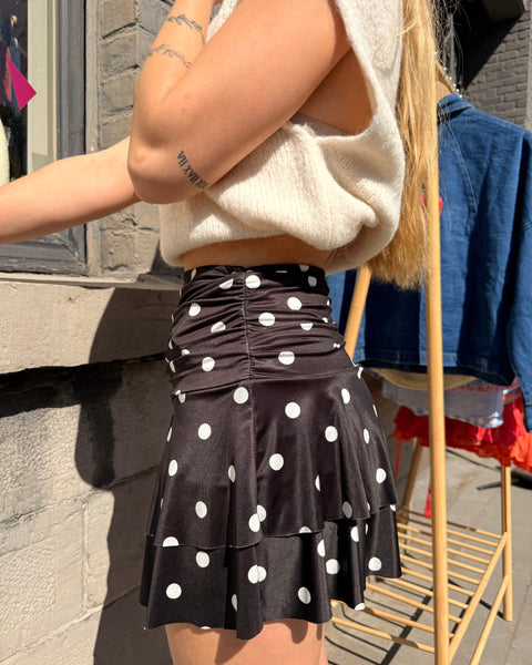 Jupe short - À POIS