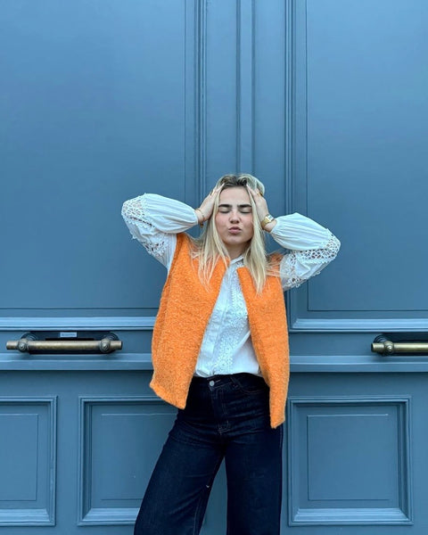 Veste orange - CASSIS