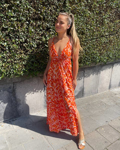 Robe orange - JALLIE