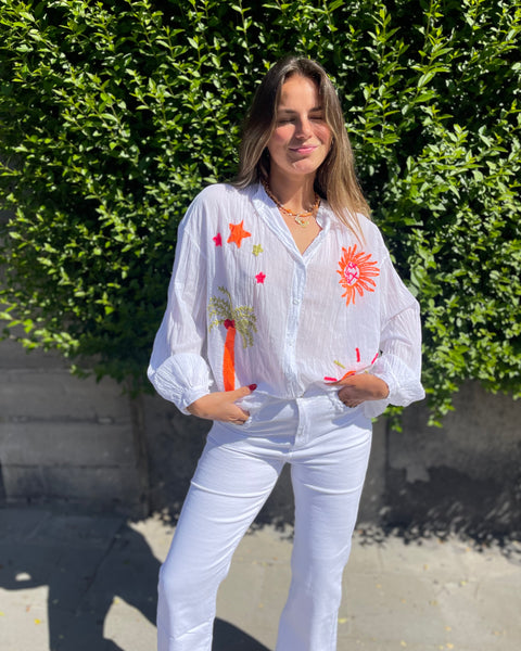 Pantalon blanc - MADRID