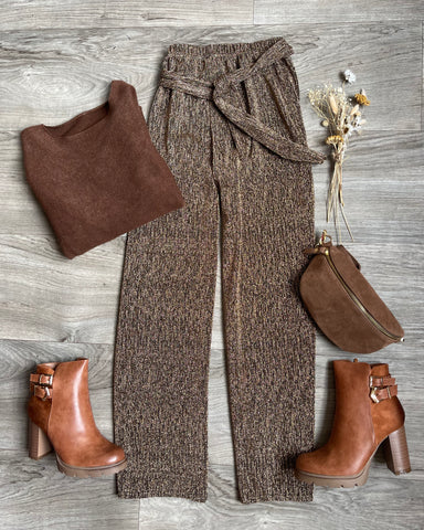Pantalon - MARRON